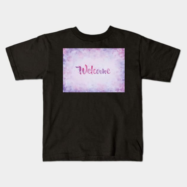 A Warm Welcome Kids T-Shirt by BethsdaleArt